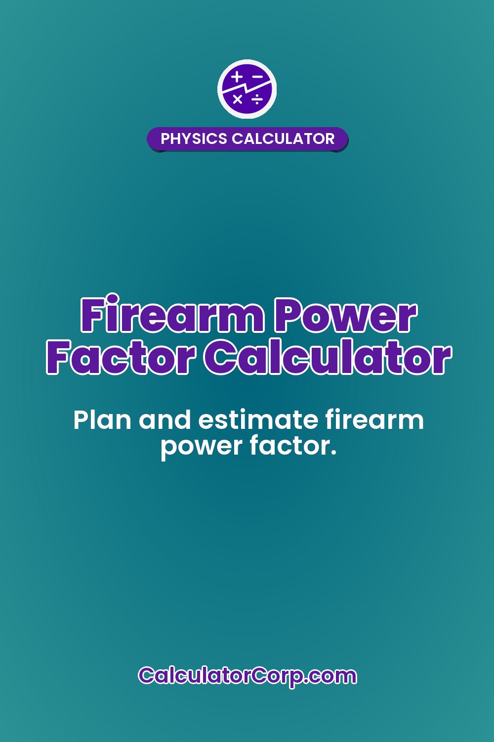 Firearm Power Factor Calculator