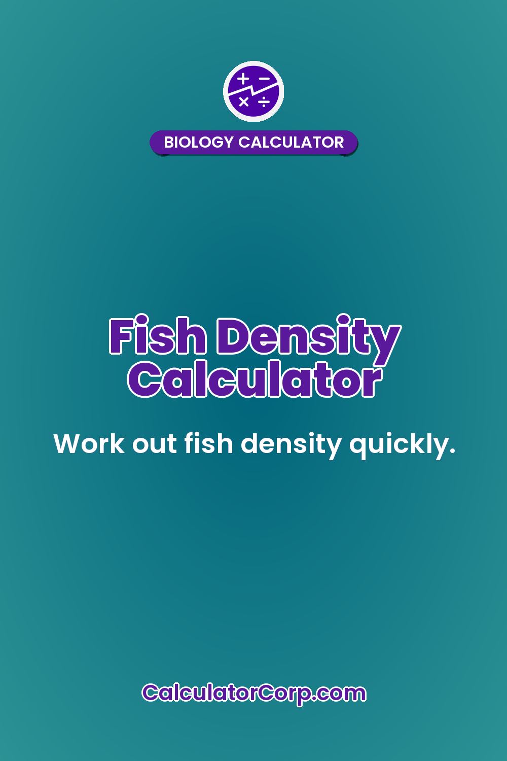 Fish Density Calculator