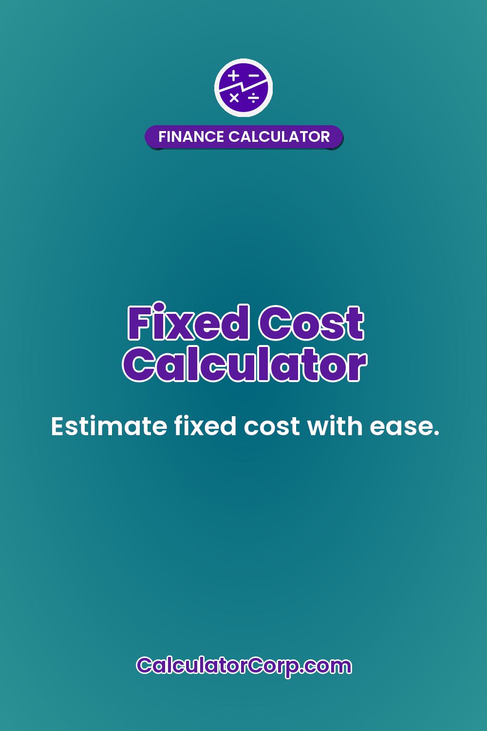 Fixed Cost Calculator