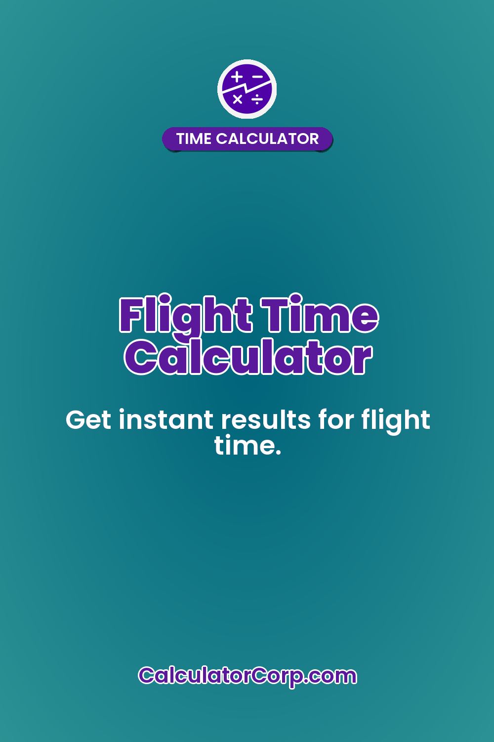 Flight Time Calculator