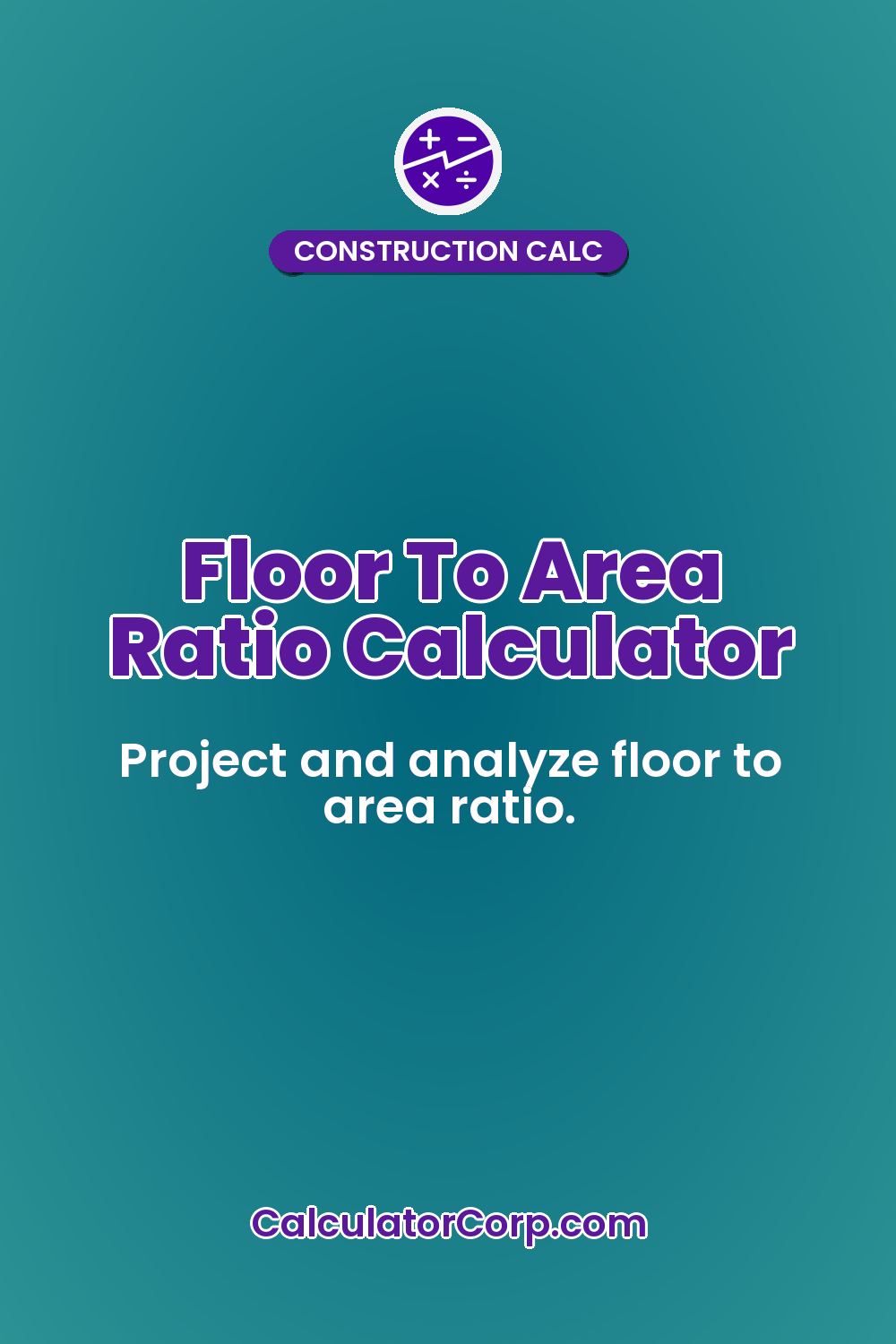Floor To Area Ratio Calculator