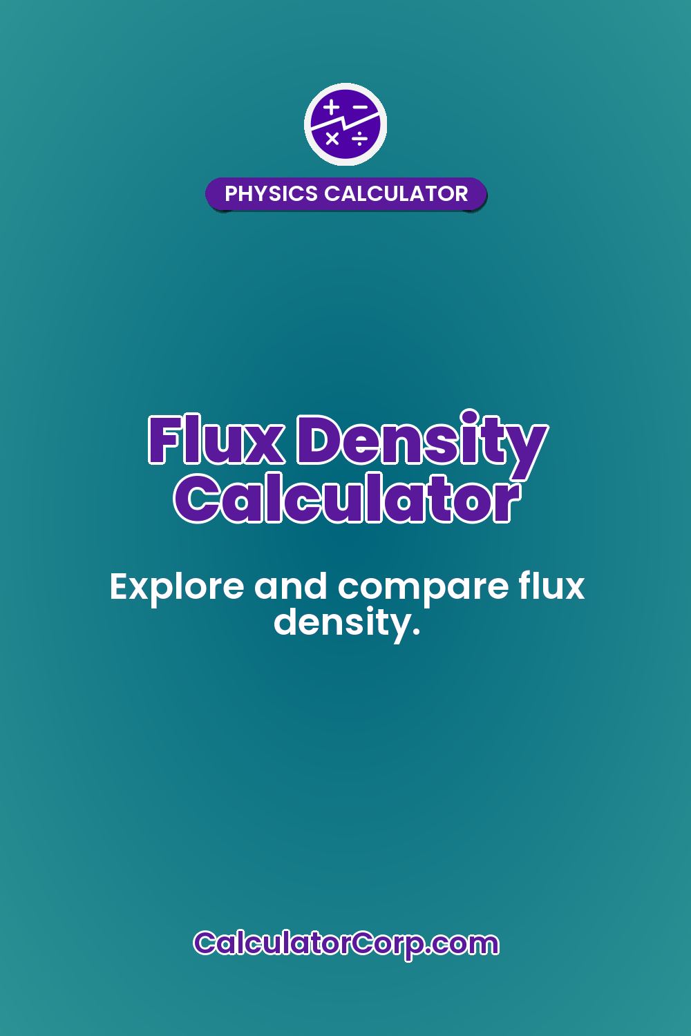 Flux Density Calculator