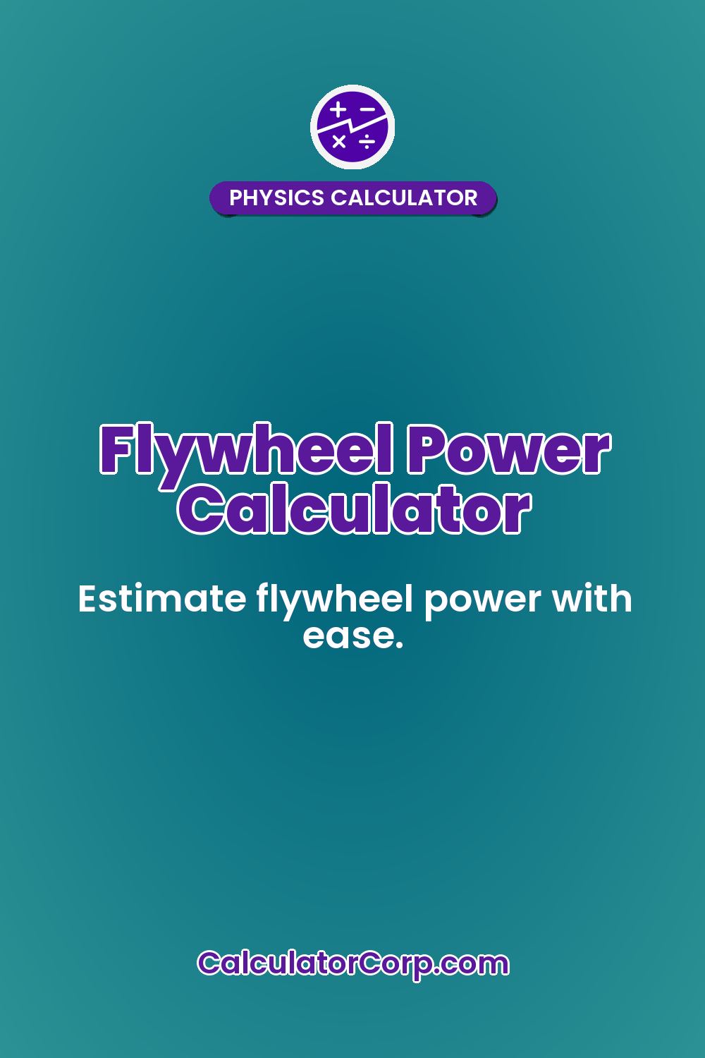 Flywheel Power Calculator