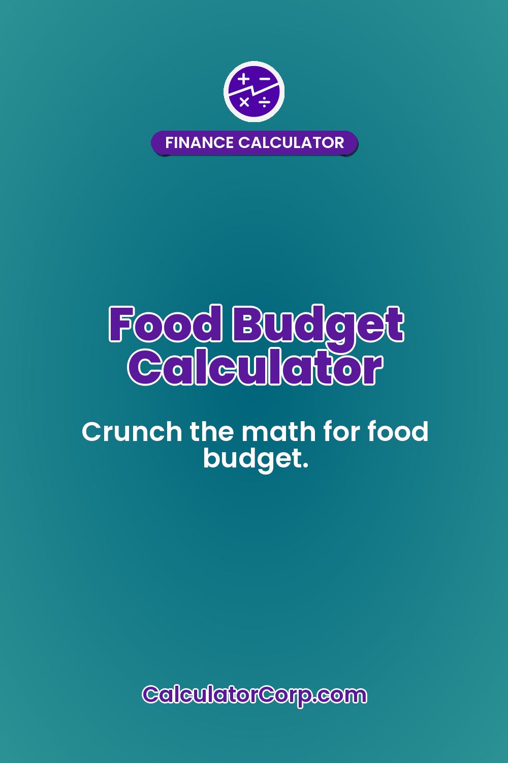 Food Budget Calculator