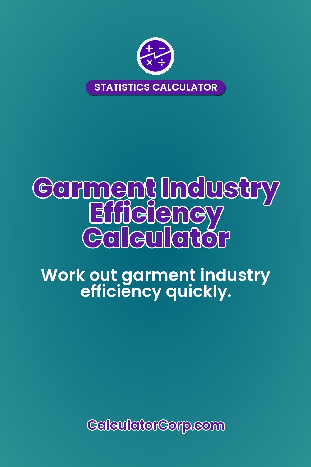 Garment Industry Efficiency Calculator