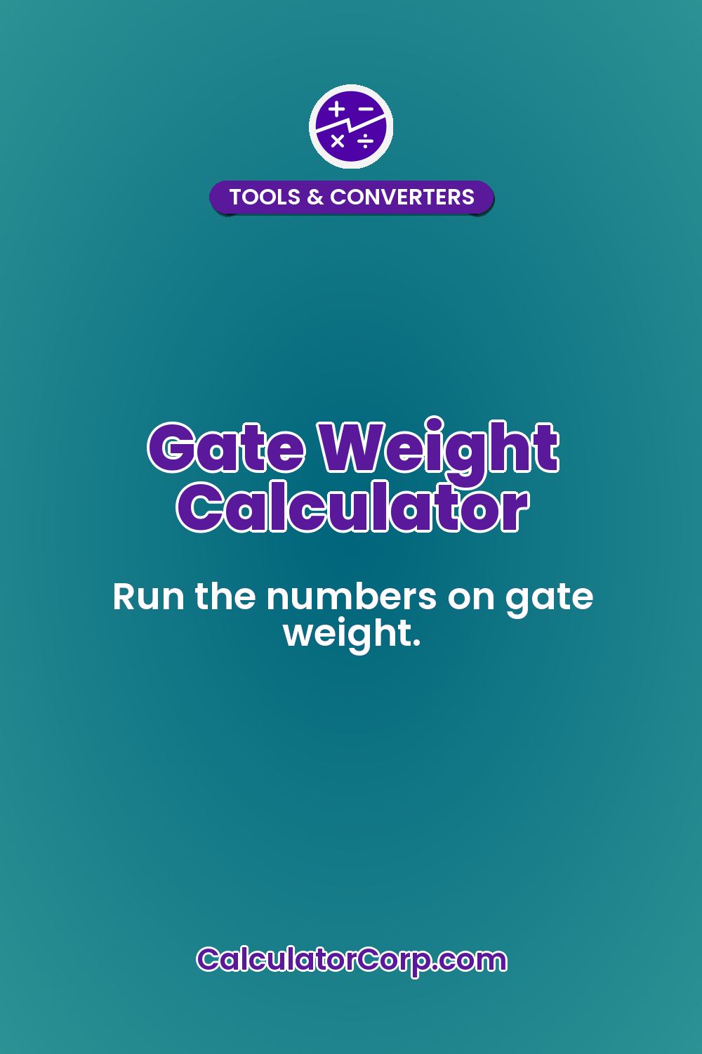 Gate Weight Calculator