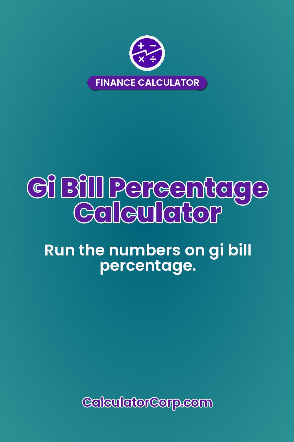 Gi Bill Percentage Calculator