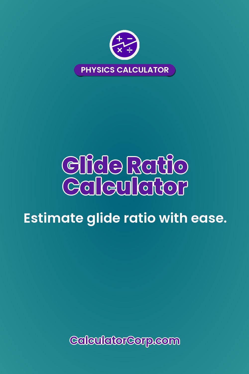Glide Ratio Calculator