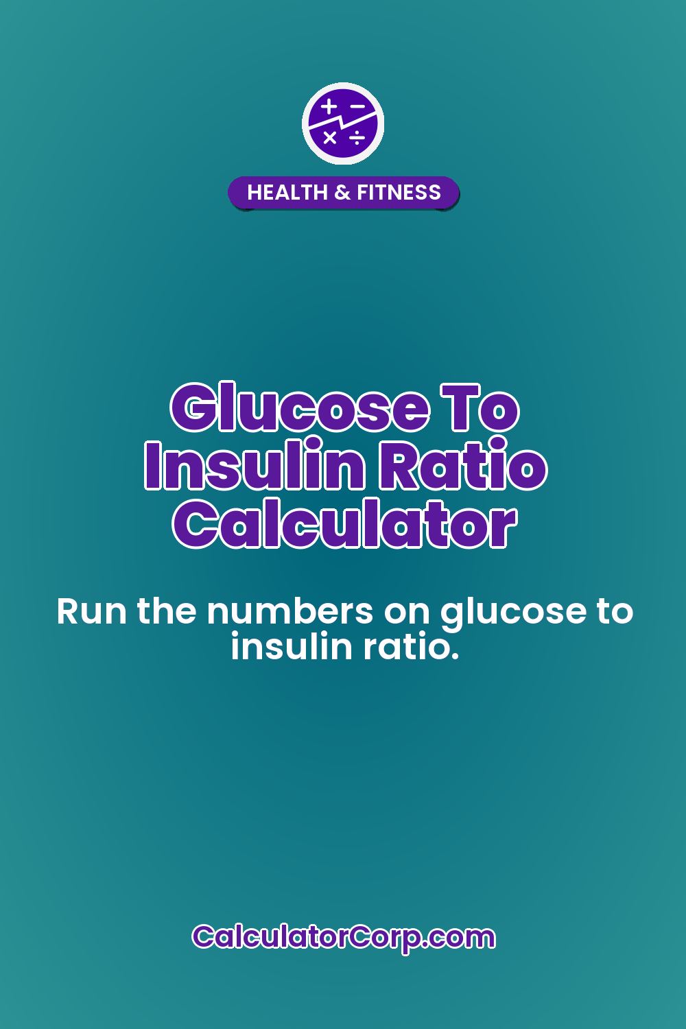 Glucose To Insulin Ratio Calculator