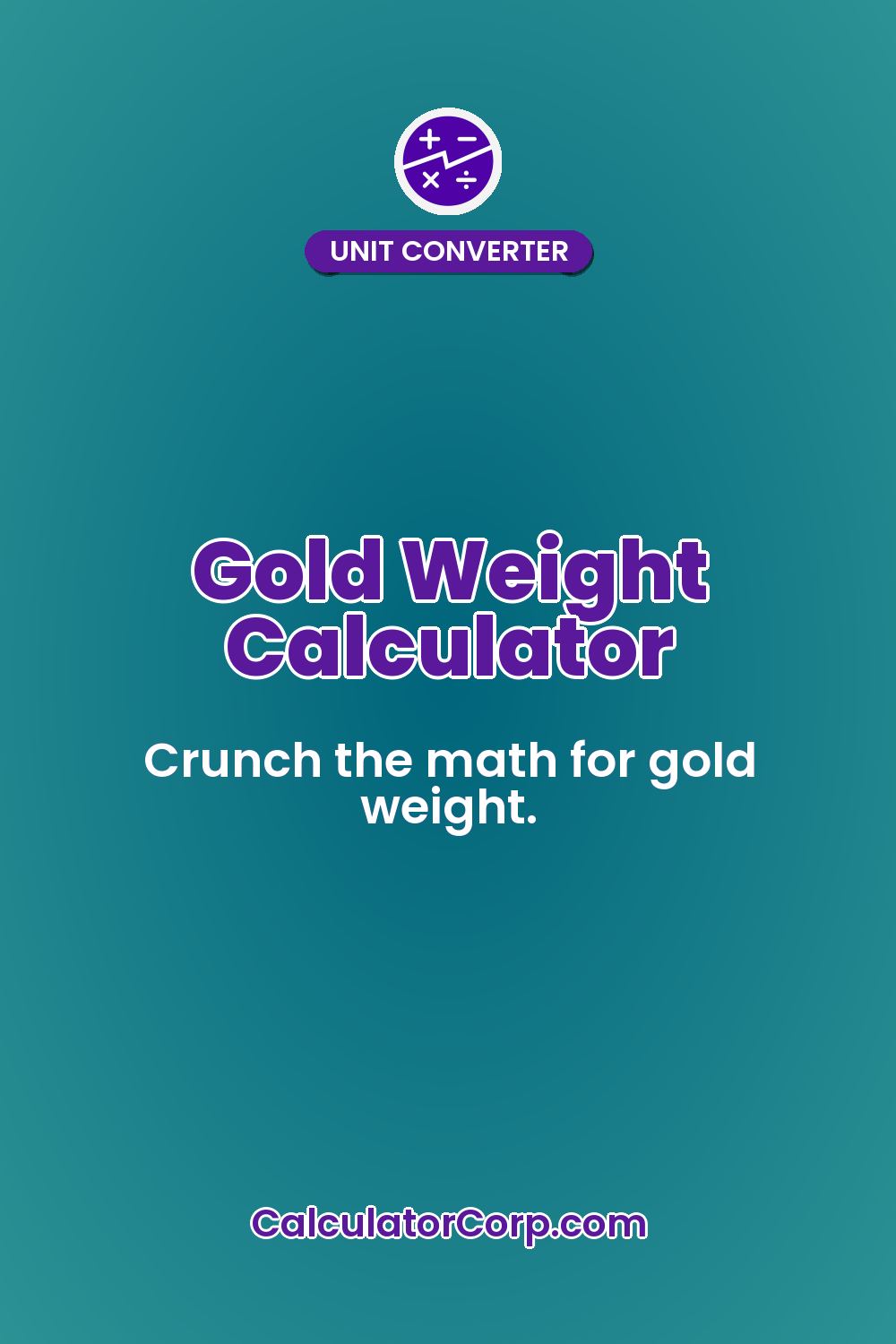 Gold Weight Calculator