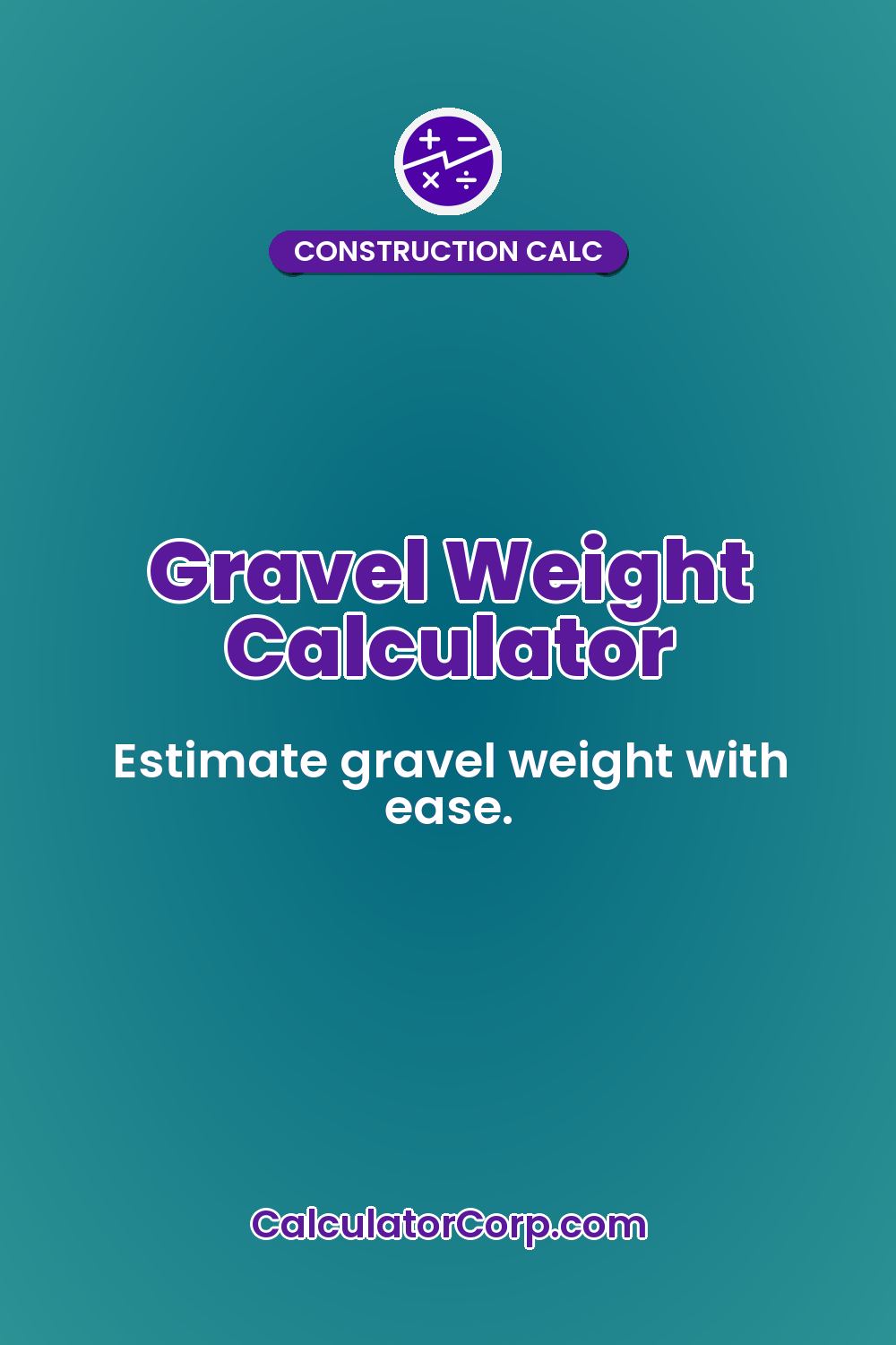 Gravel Weight Calculator