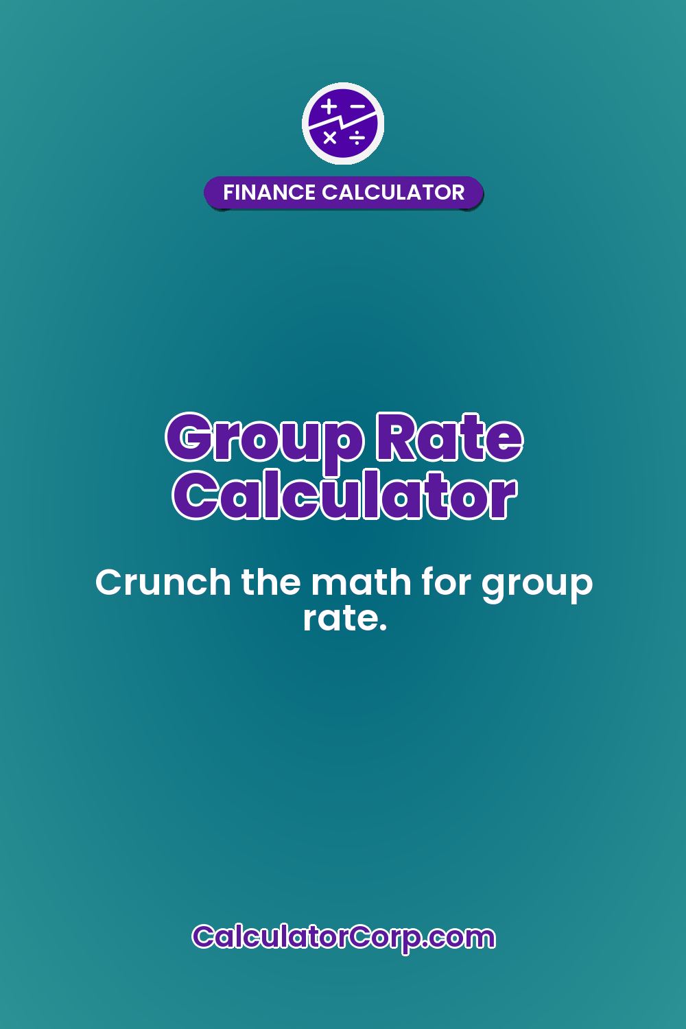 Group Rate Calculator
