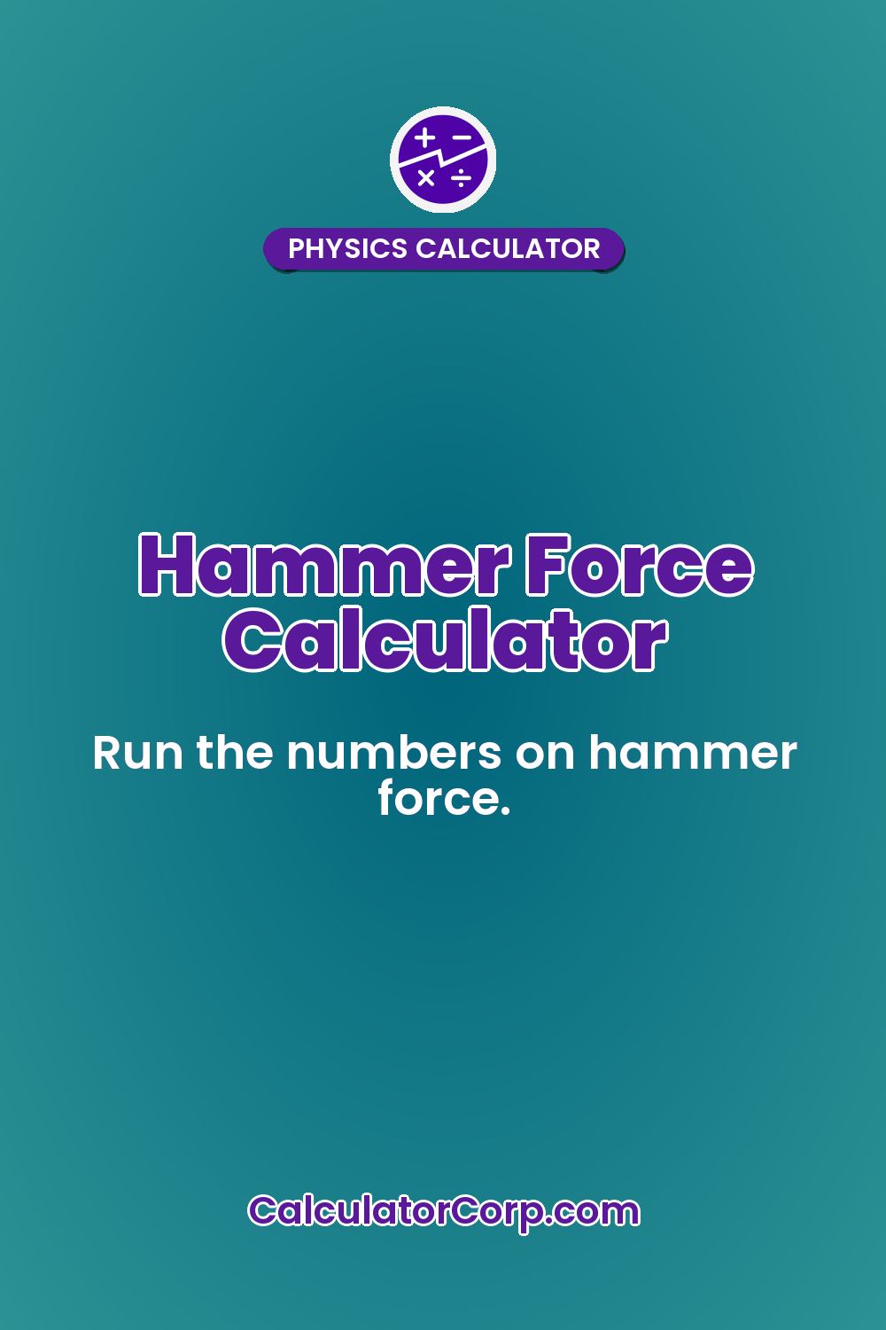 Hammer Force Calculator