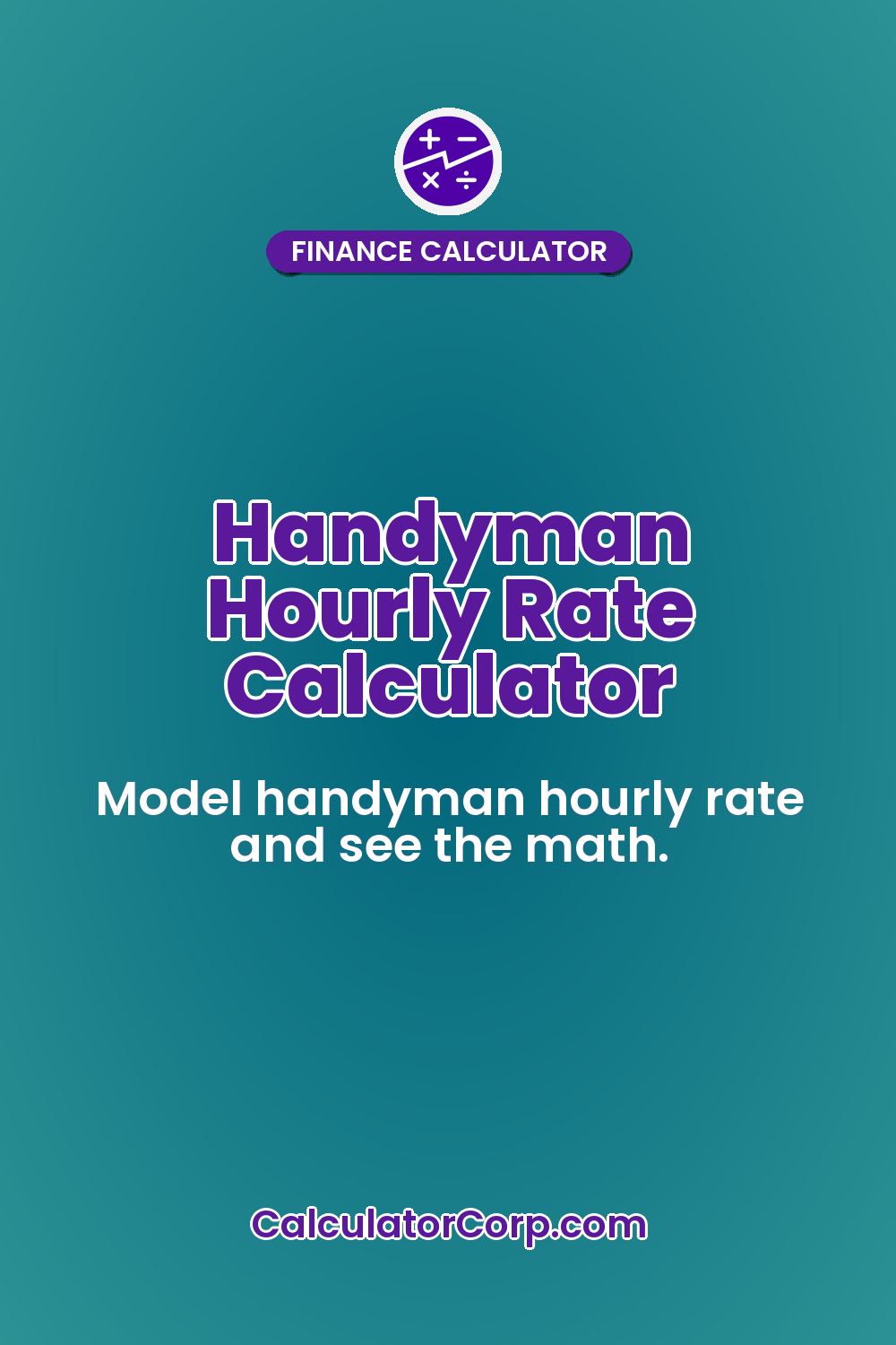 Handyman Hourly Rate Calculator