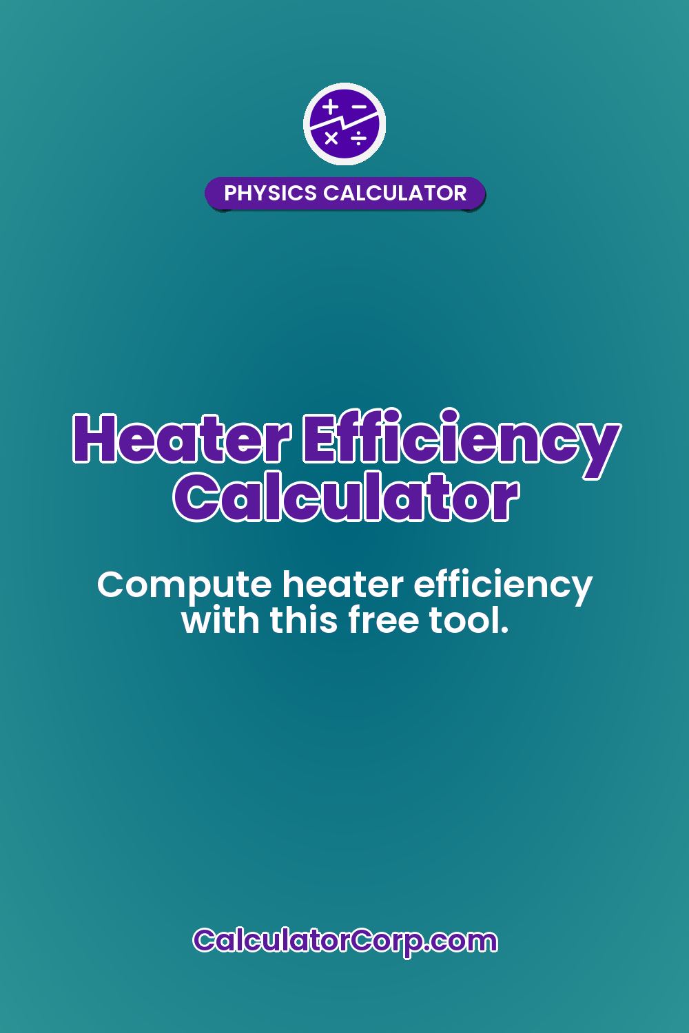 Heater Efficiency Calculator
