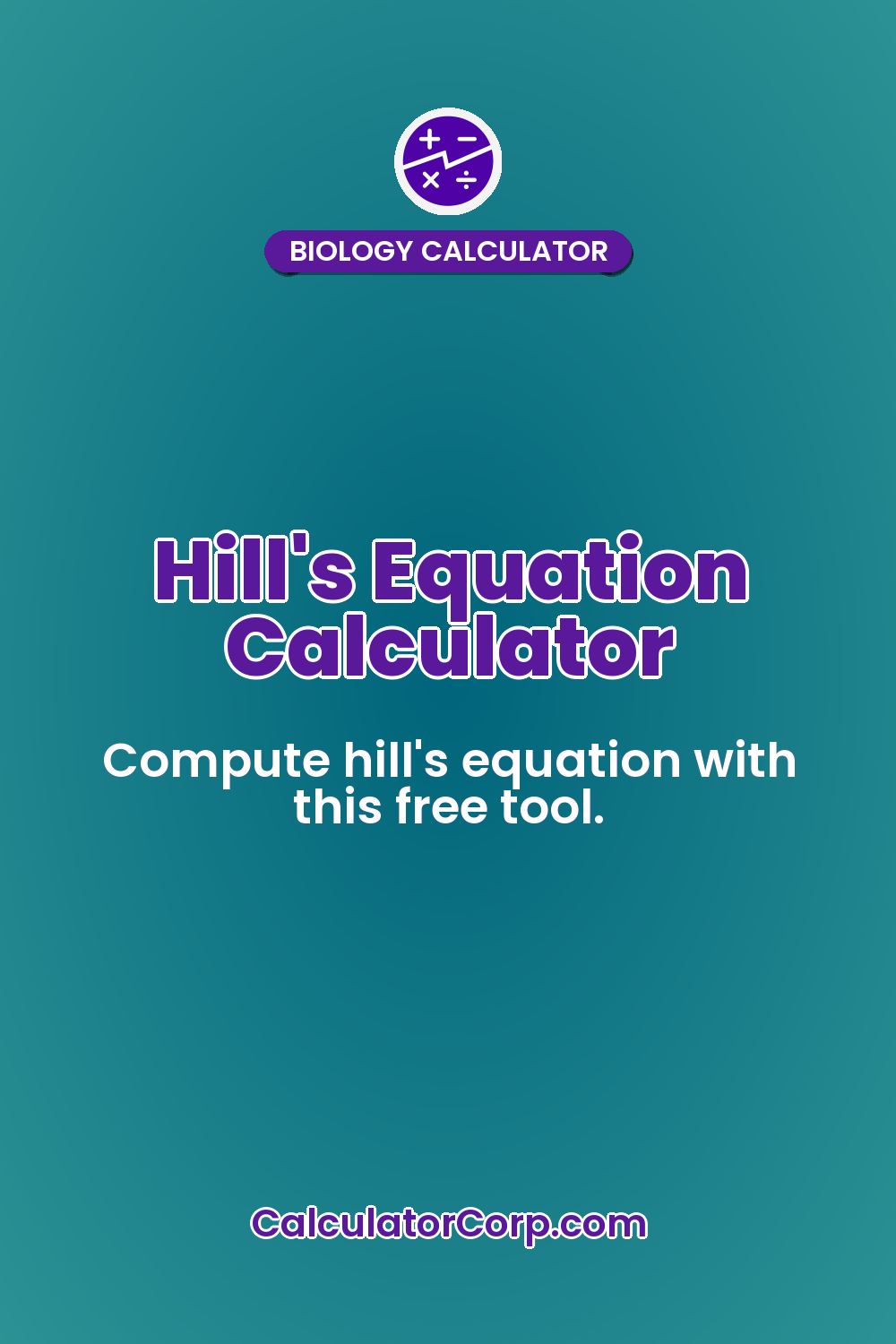 Hill's Equation Calculator