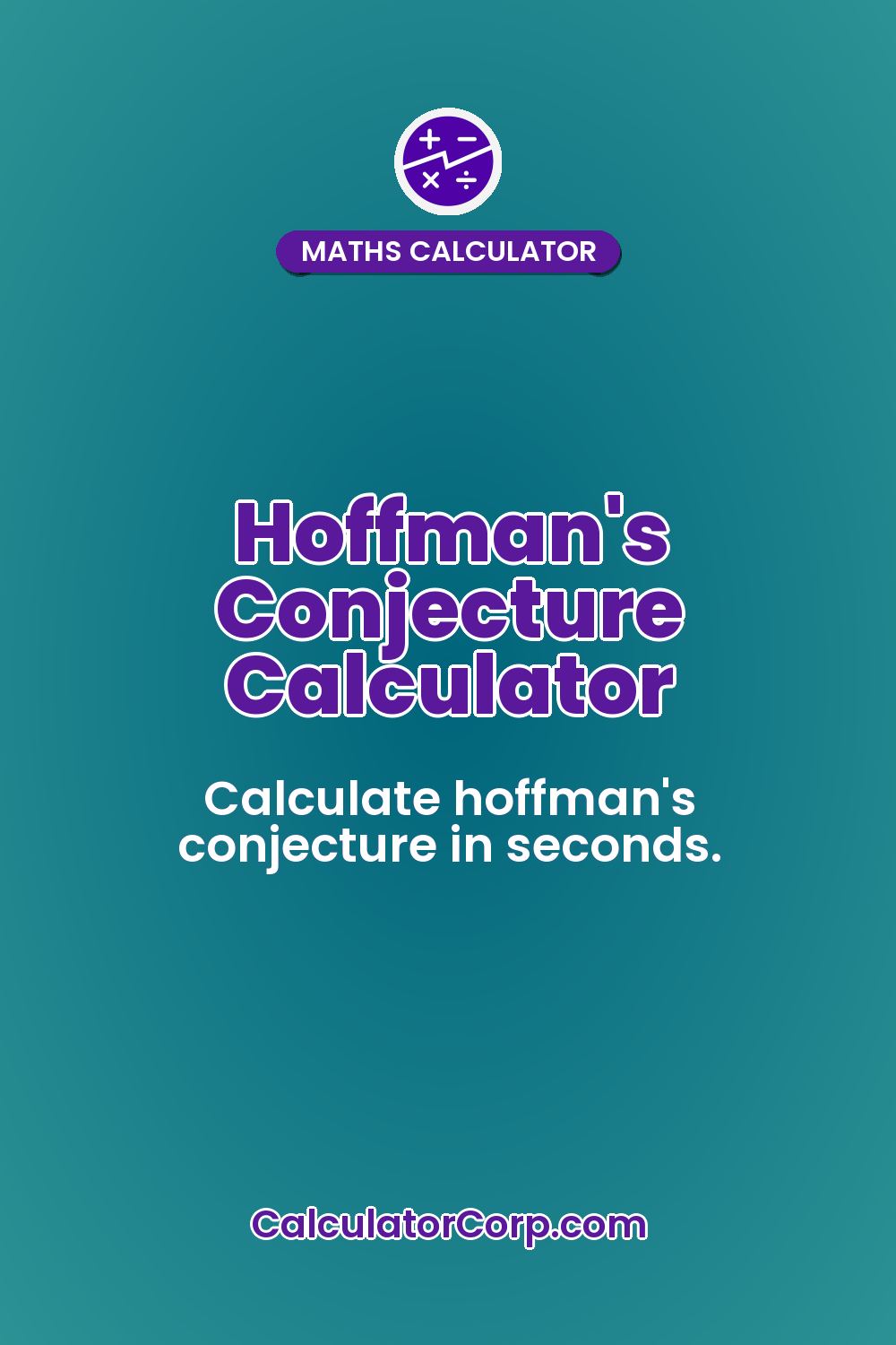 Hoffman's Conjecture Calculator
