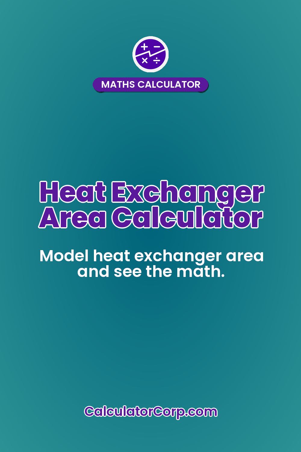 Heat Exchanger Area Calculator
