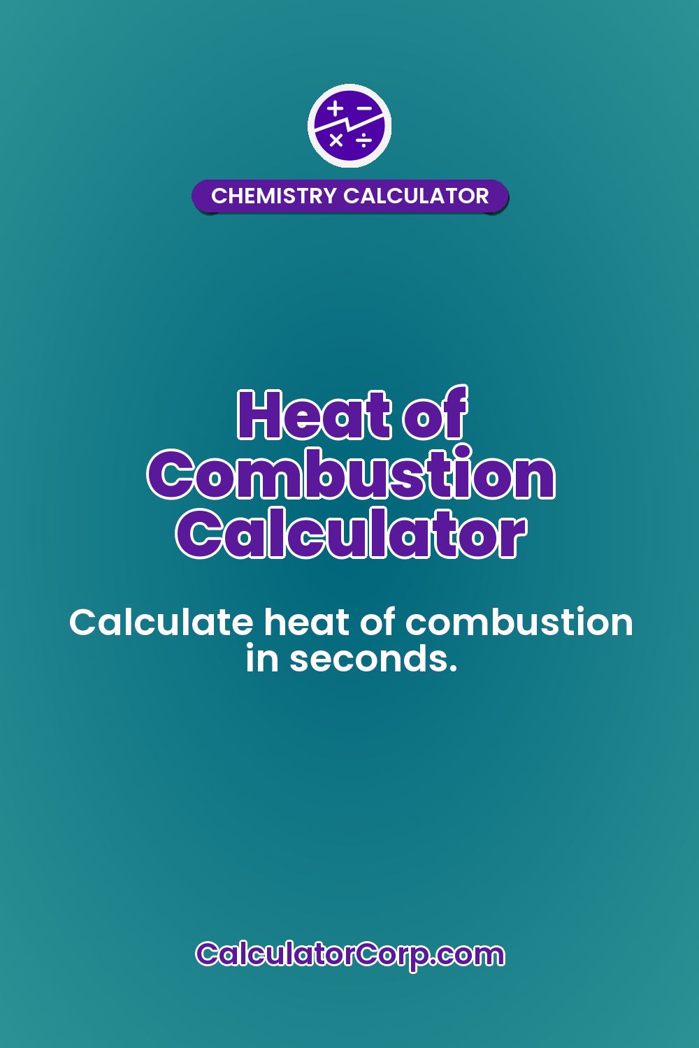 Heat of Combustion Calculator