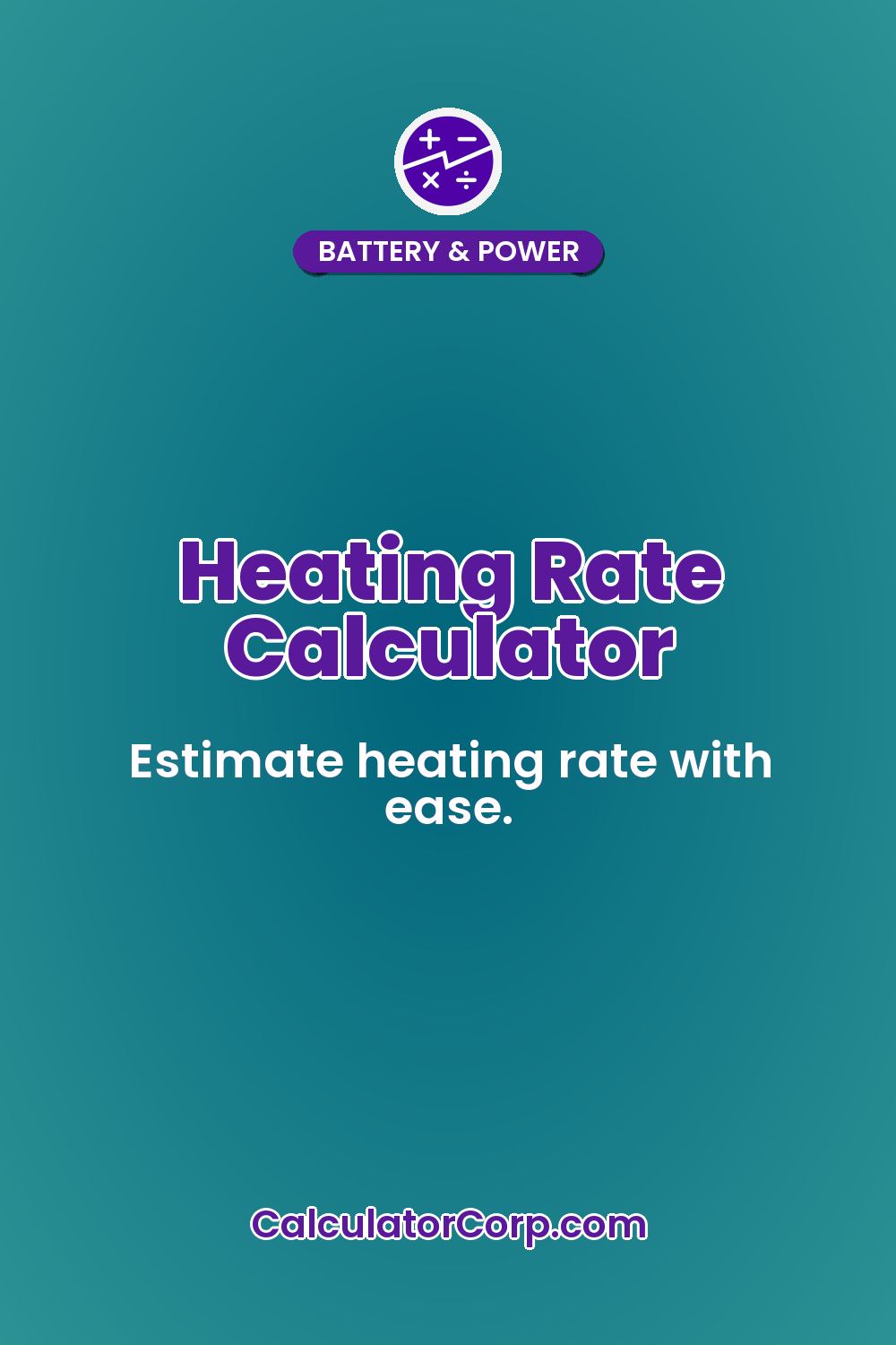 Heating Rate Calculator