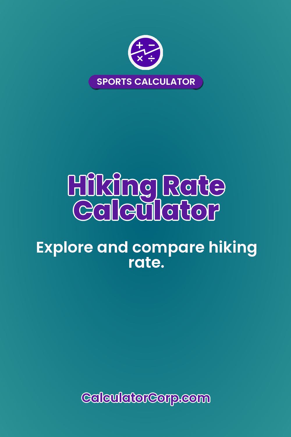 Hiking Rate Calculator
