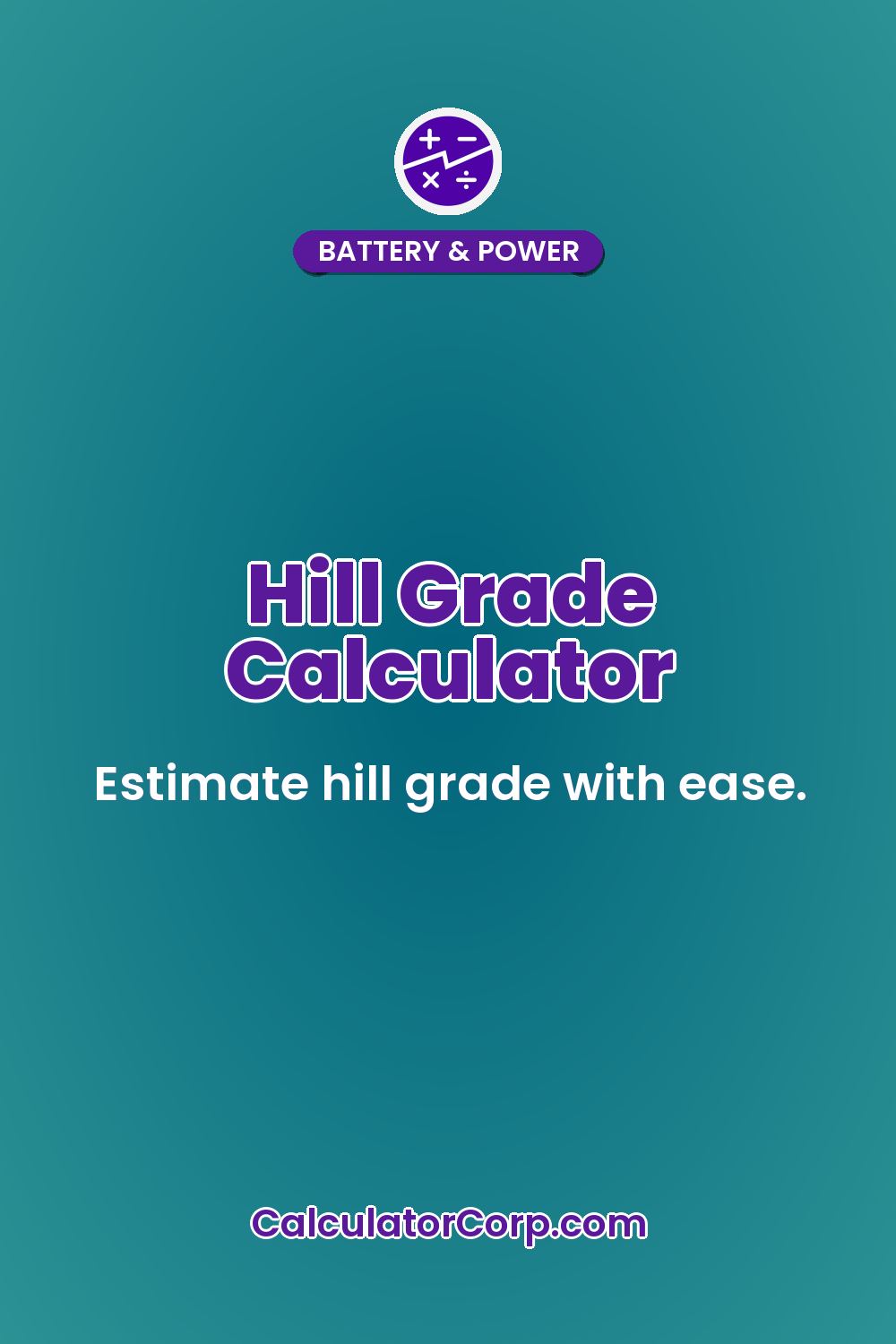 Hill Grade Calculator