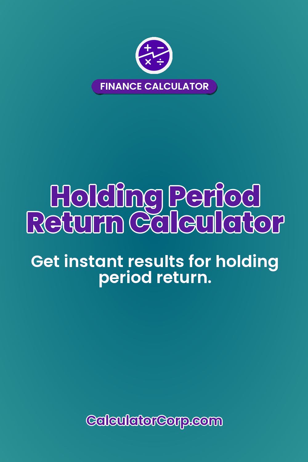 Holding Period Return Calculator