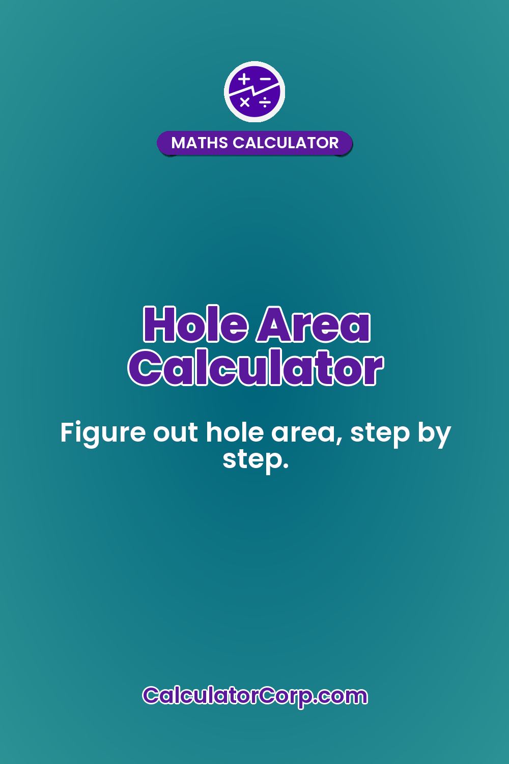 Hole Area Calculator