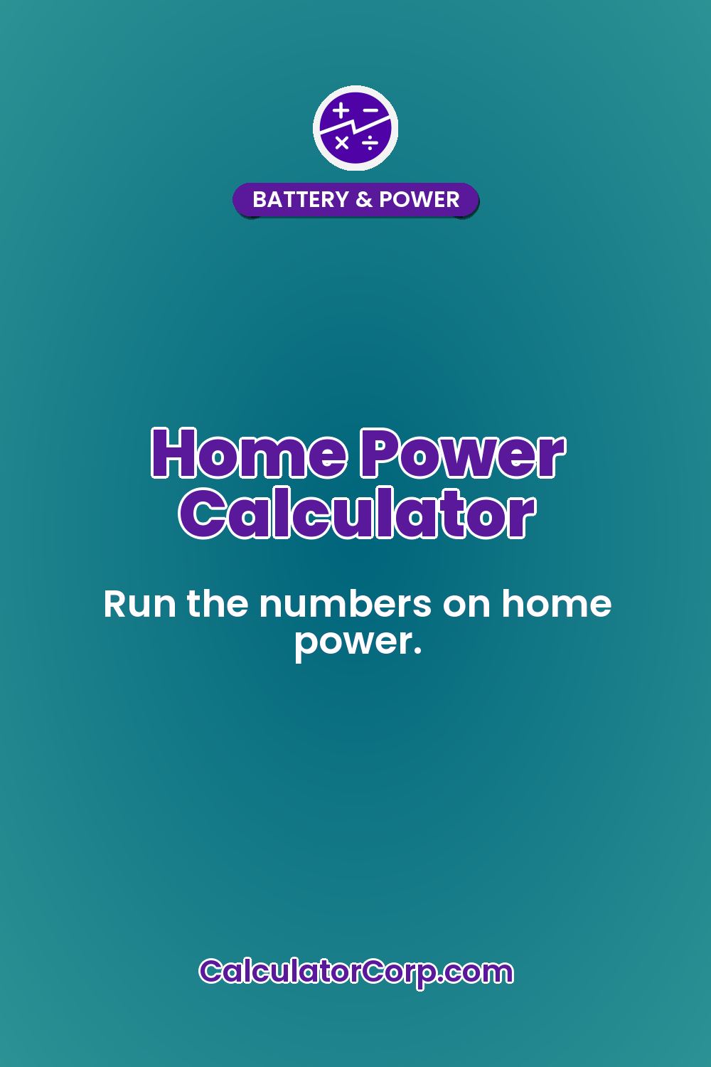Home Power Calculator