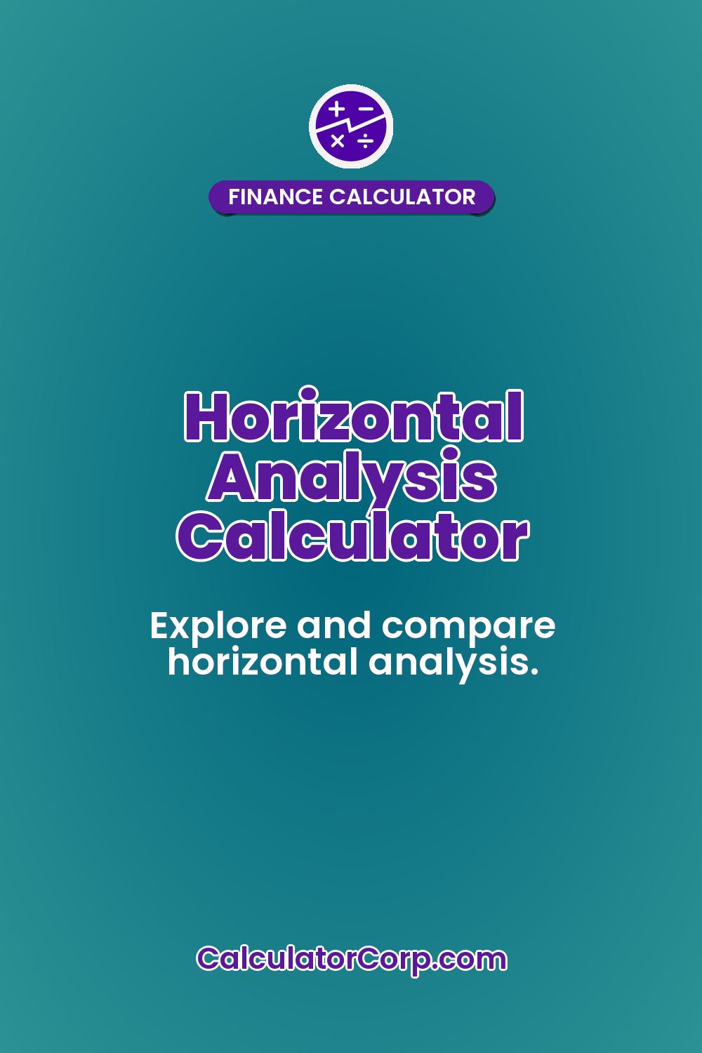 Horizontal Analysis Calculator