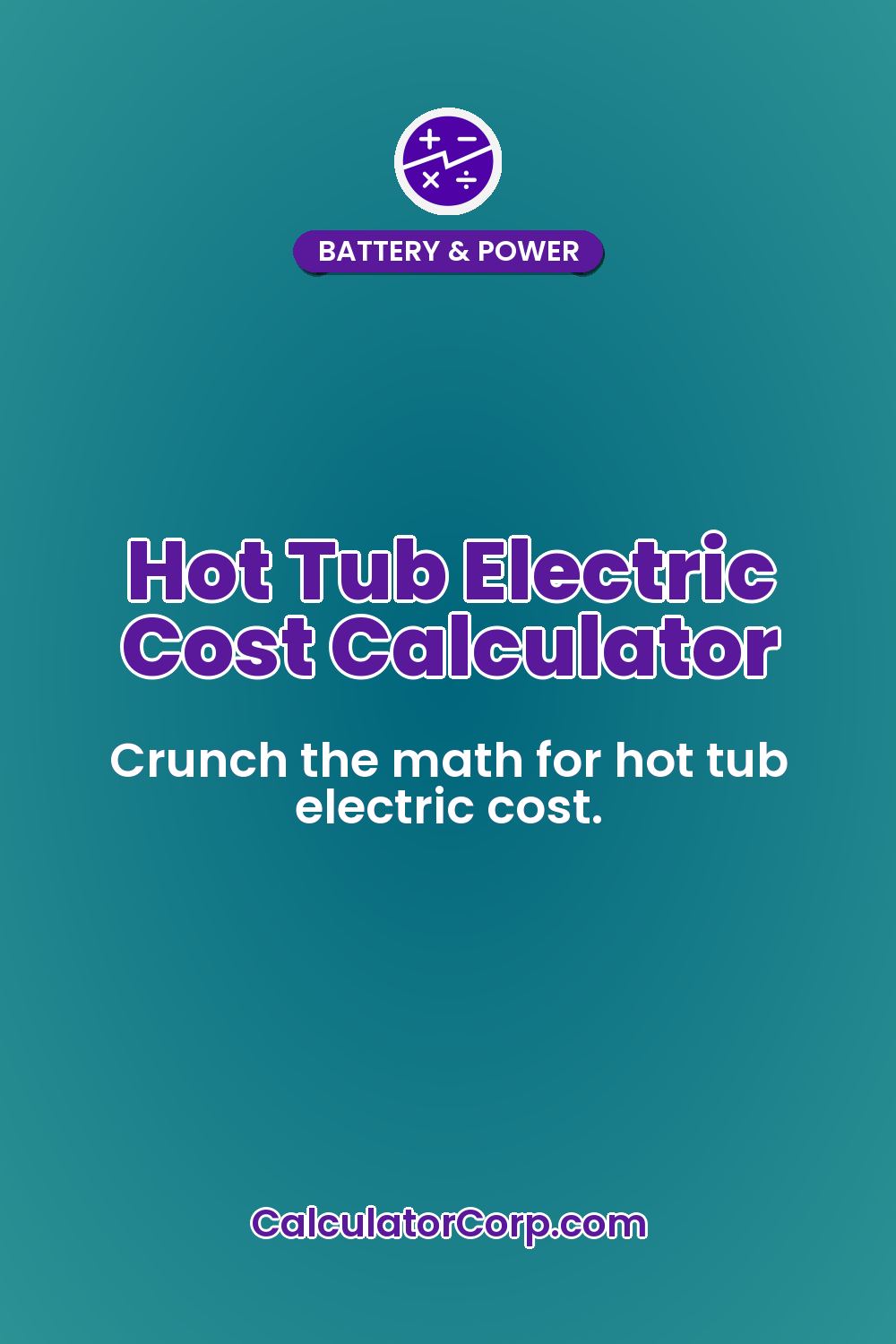 Hot Tub Electric Cost Calculator