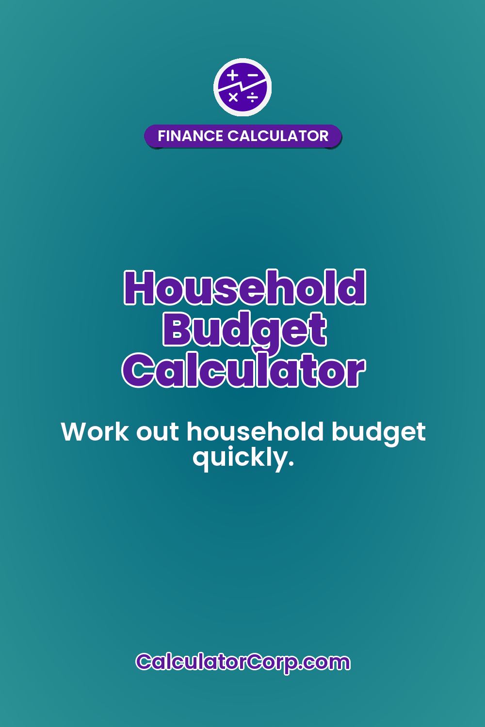 Household Budget Calculator
