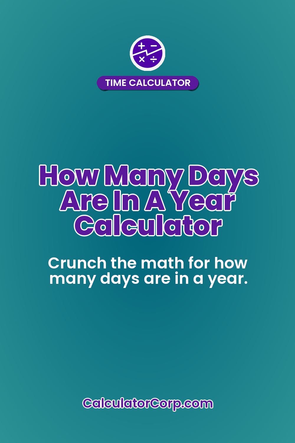 How Many Days Are In A Year Calculator