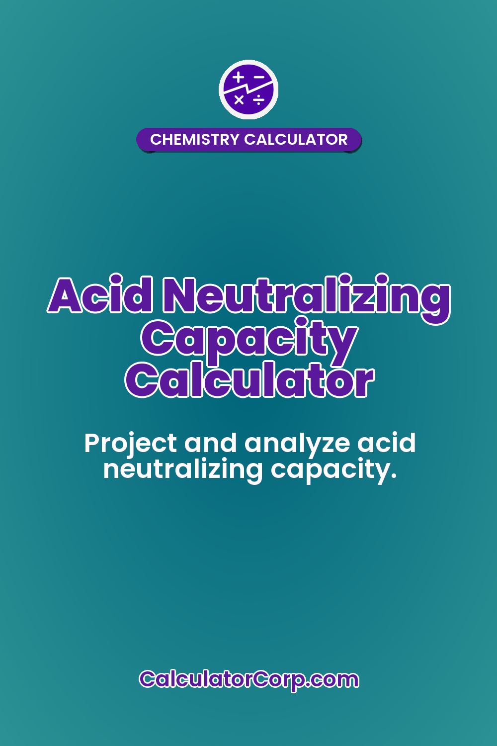 Acid Neutralizing Capacity Calculator