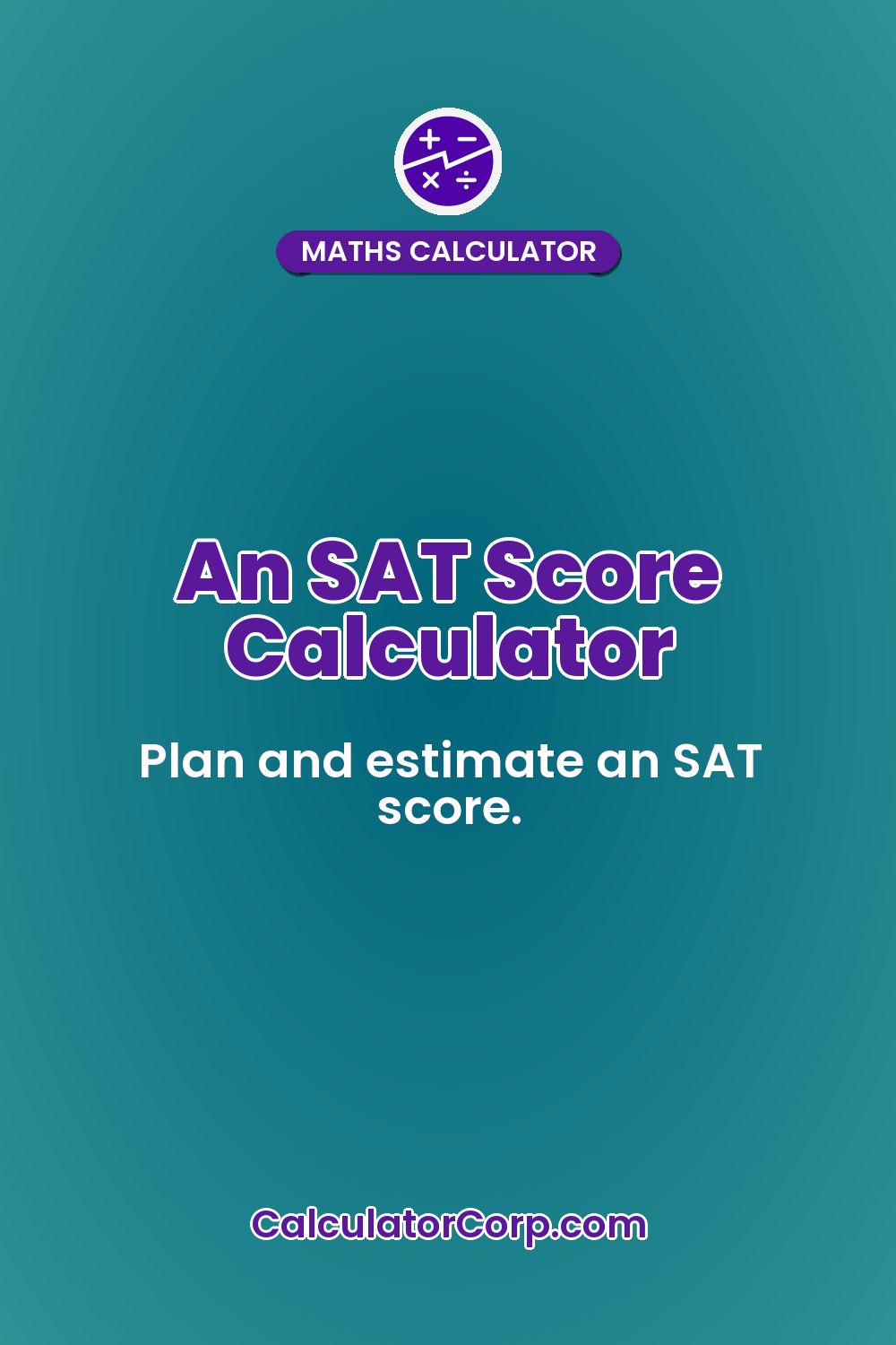 An SAT Score Calculator