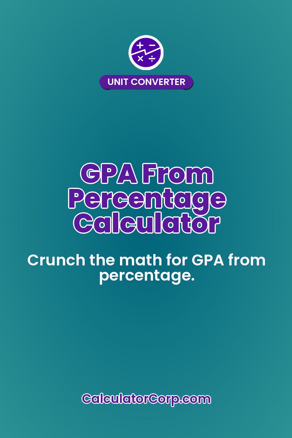 GPA From Percentage Calculator