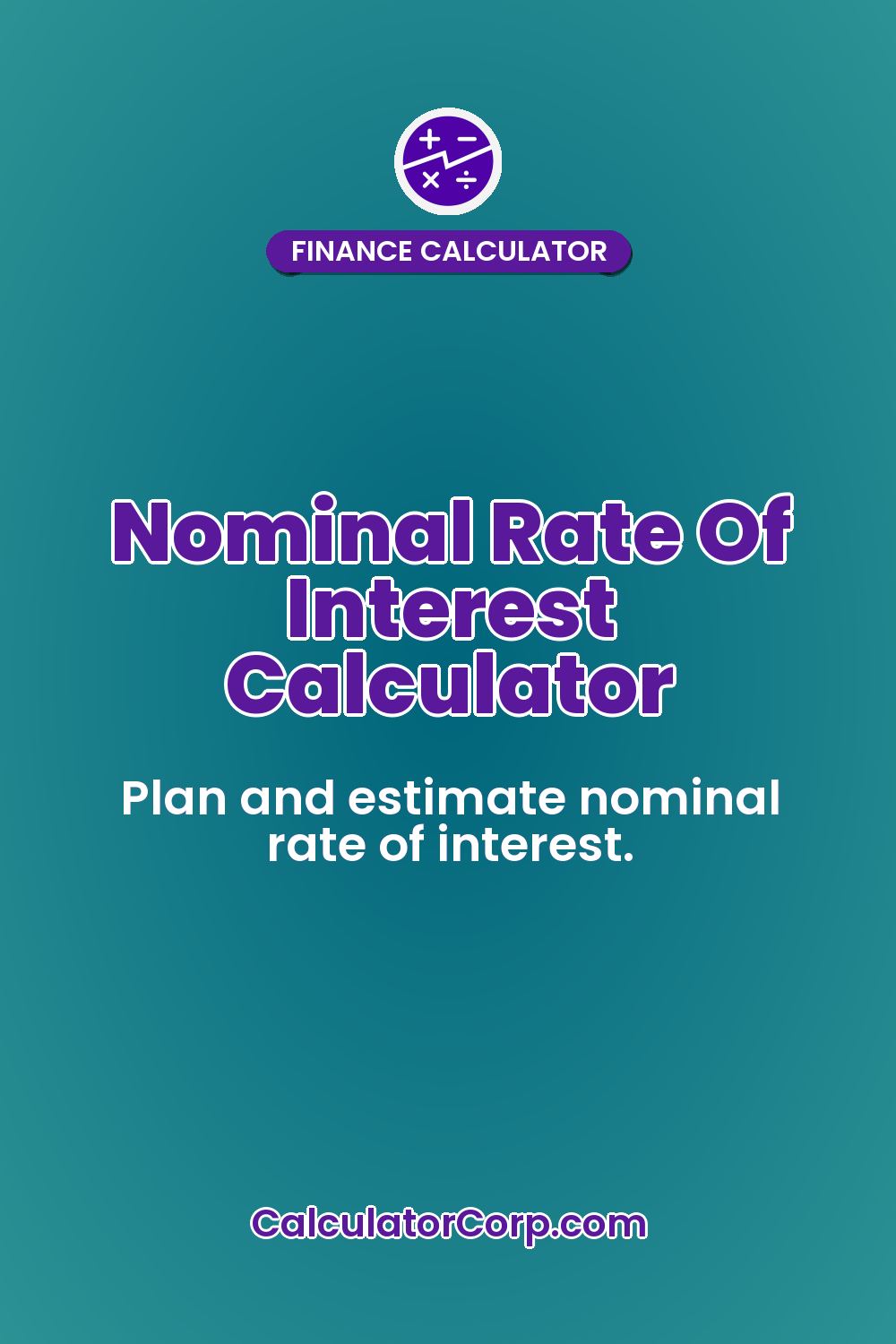 Nominal Rate Of Interest Calculator