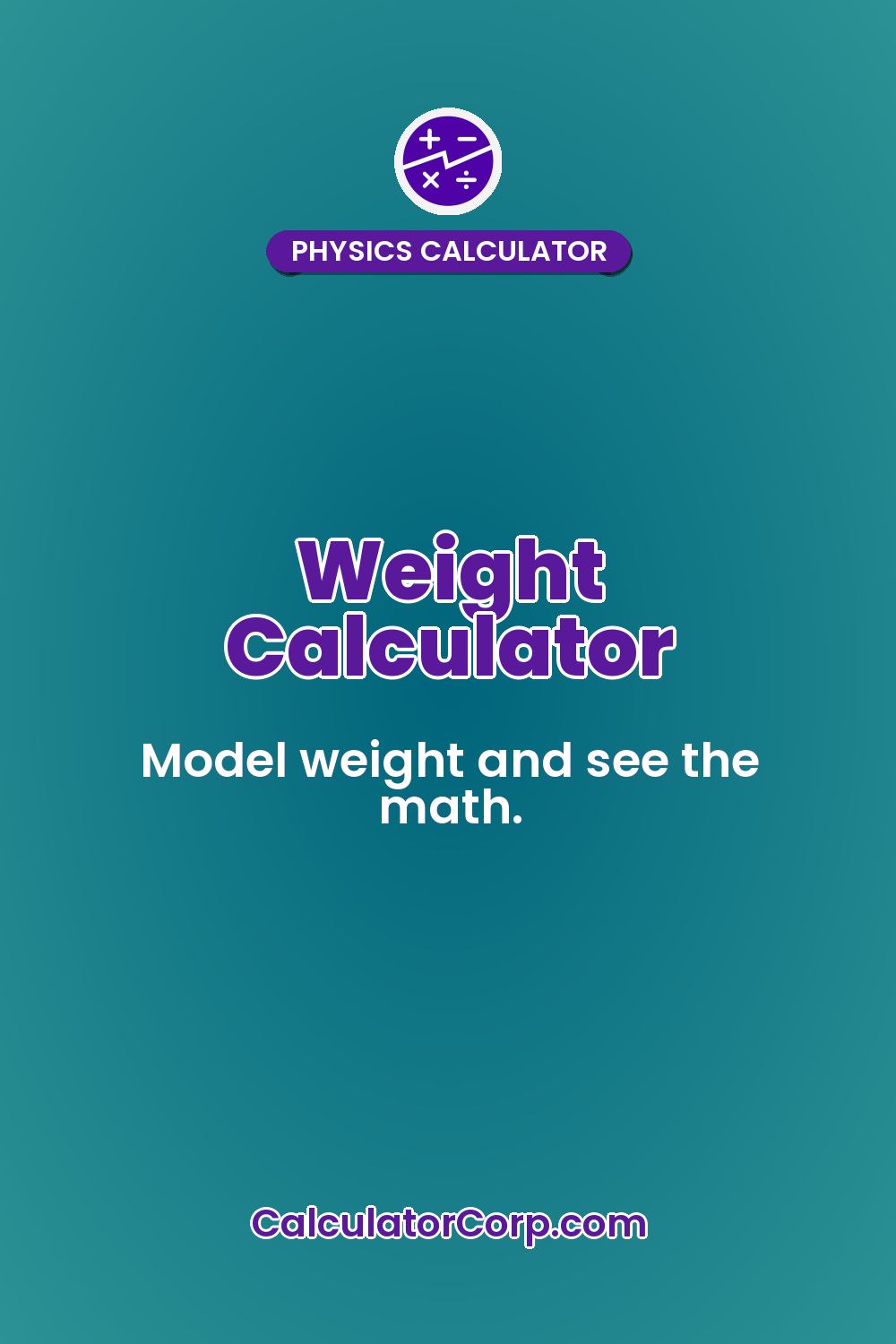 Weight Calculator