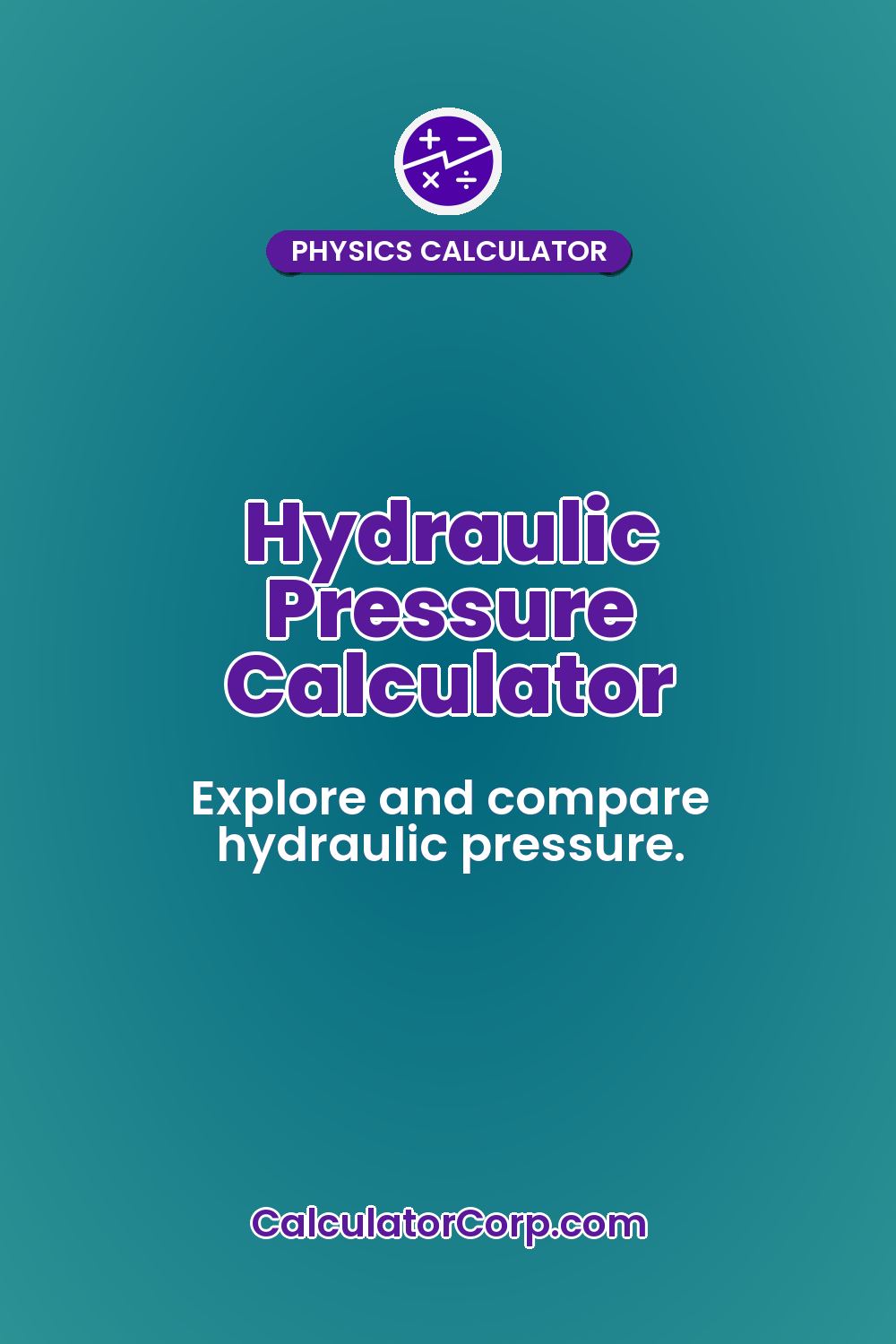 Hydraulic Pressure Calculator