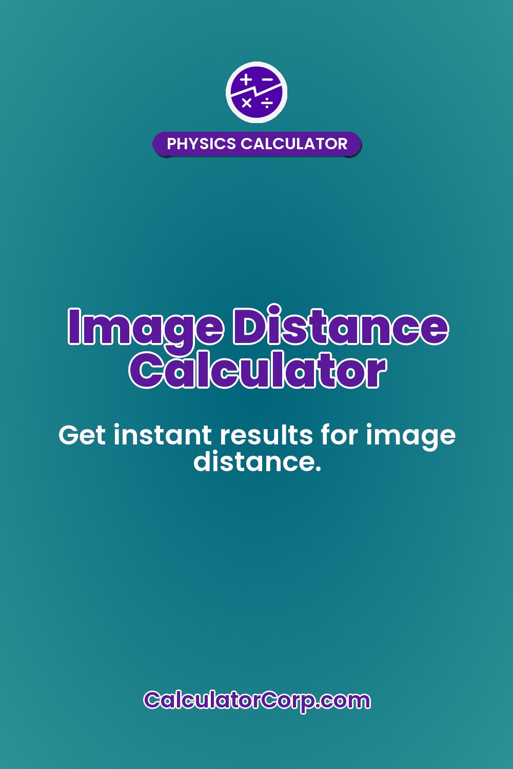 Image Distance Calculator