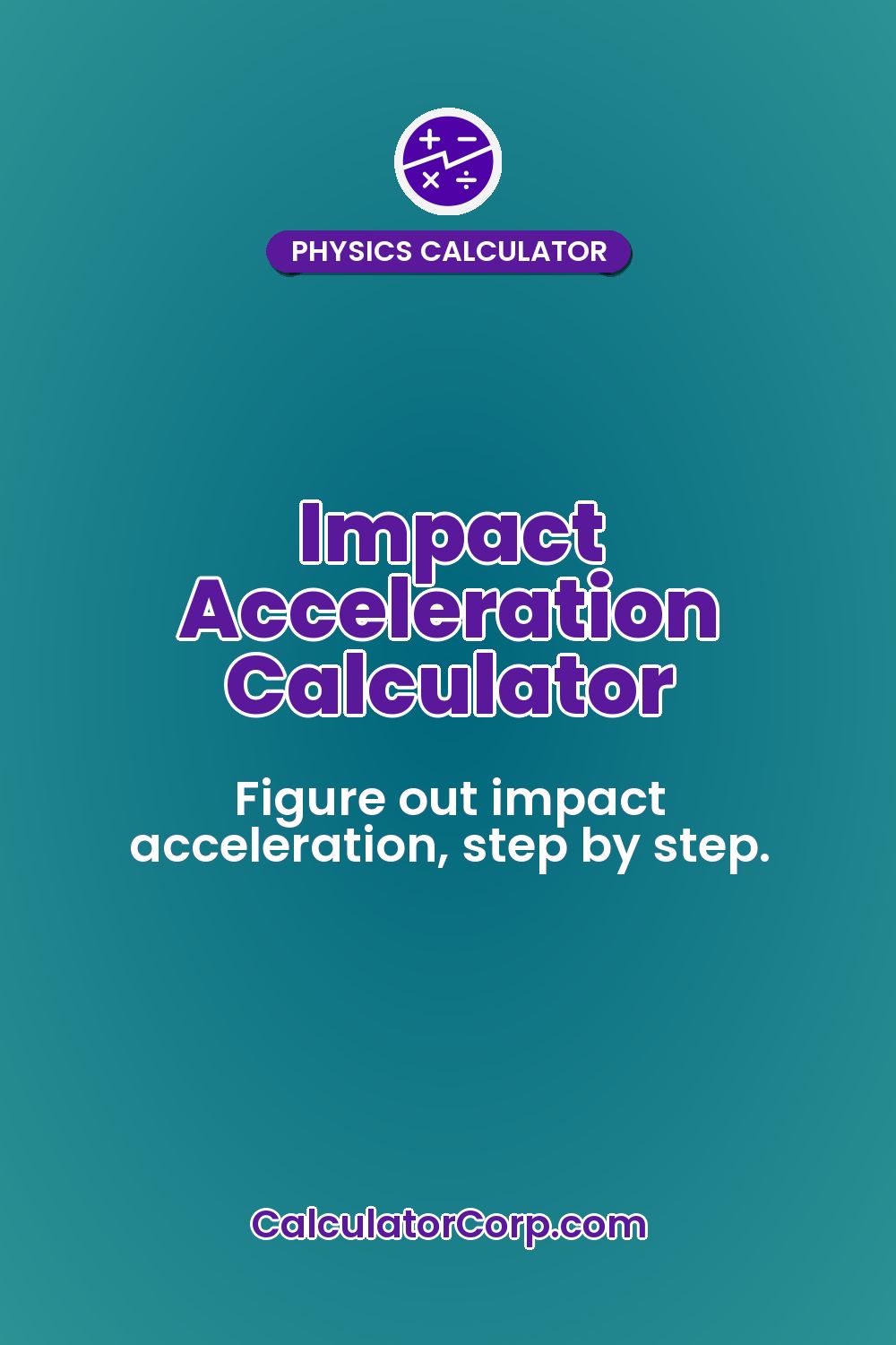 Impact Acceleration Calculator