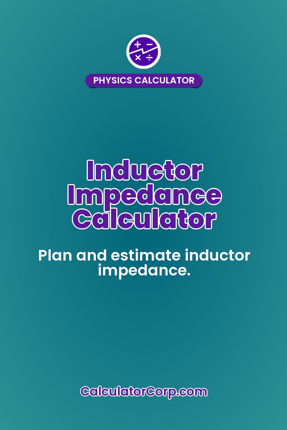 Inductor Impedance Calculator