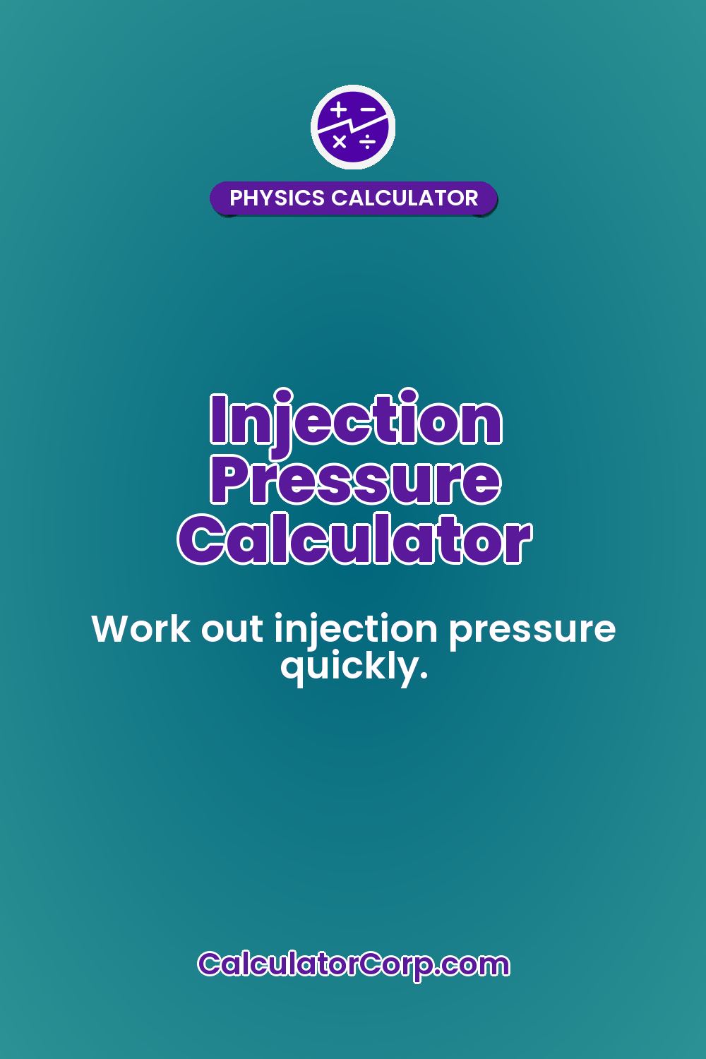 Injection Pressure Calculator