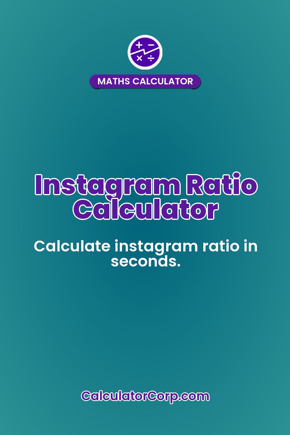 Instagram Ratio Calculator
