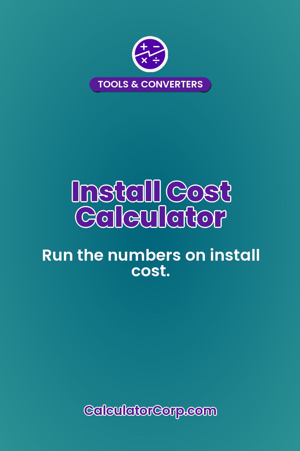 Install Cost Calculator