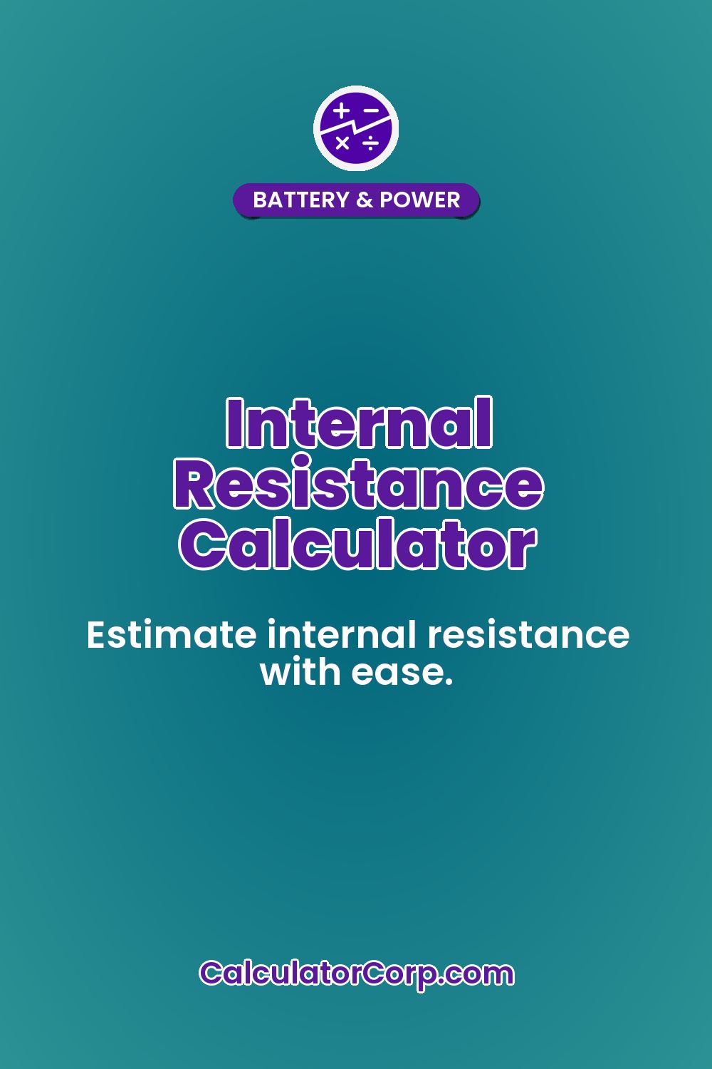 Internal Resistance Calculator