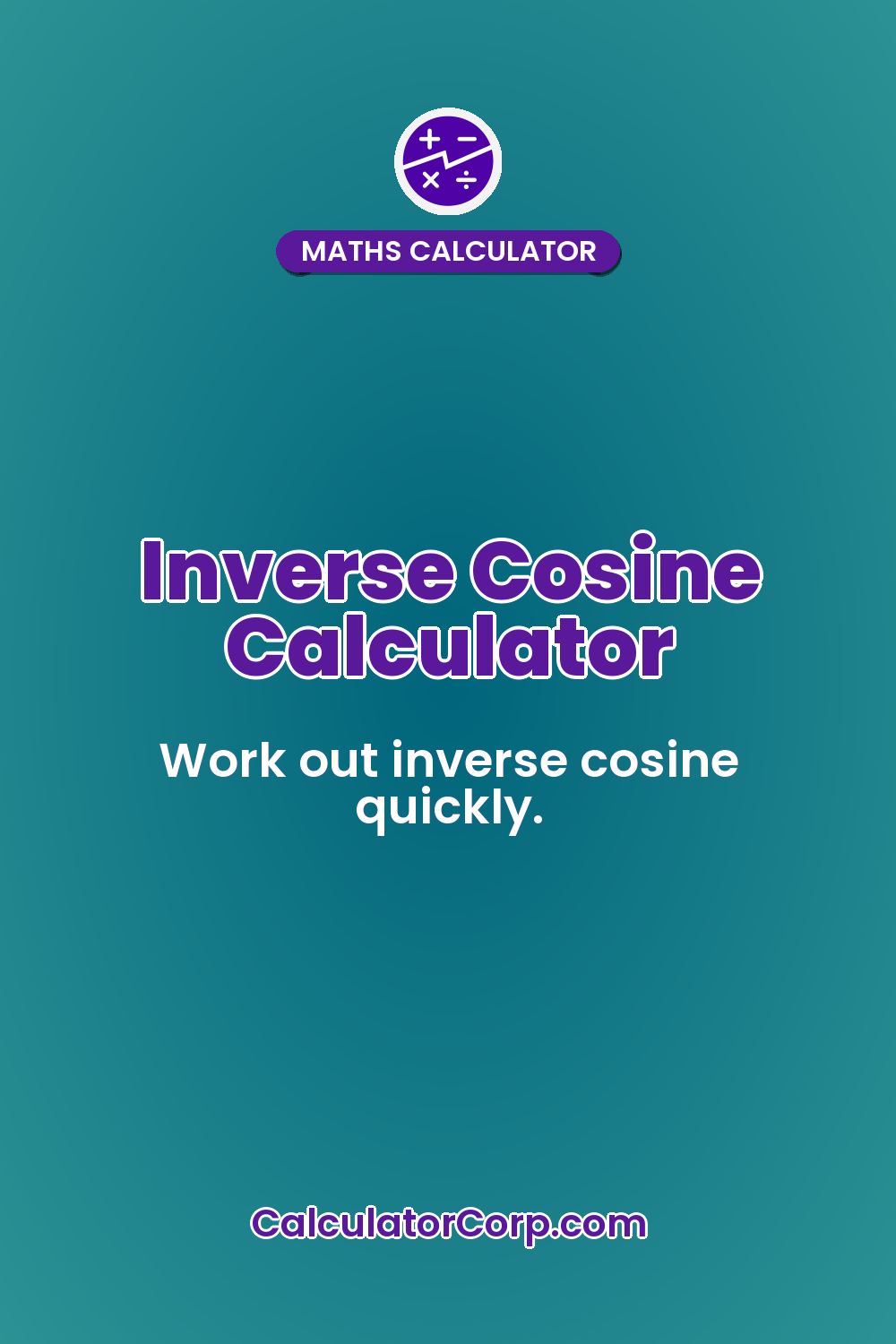 Inverse Cosine Calculator