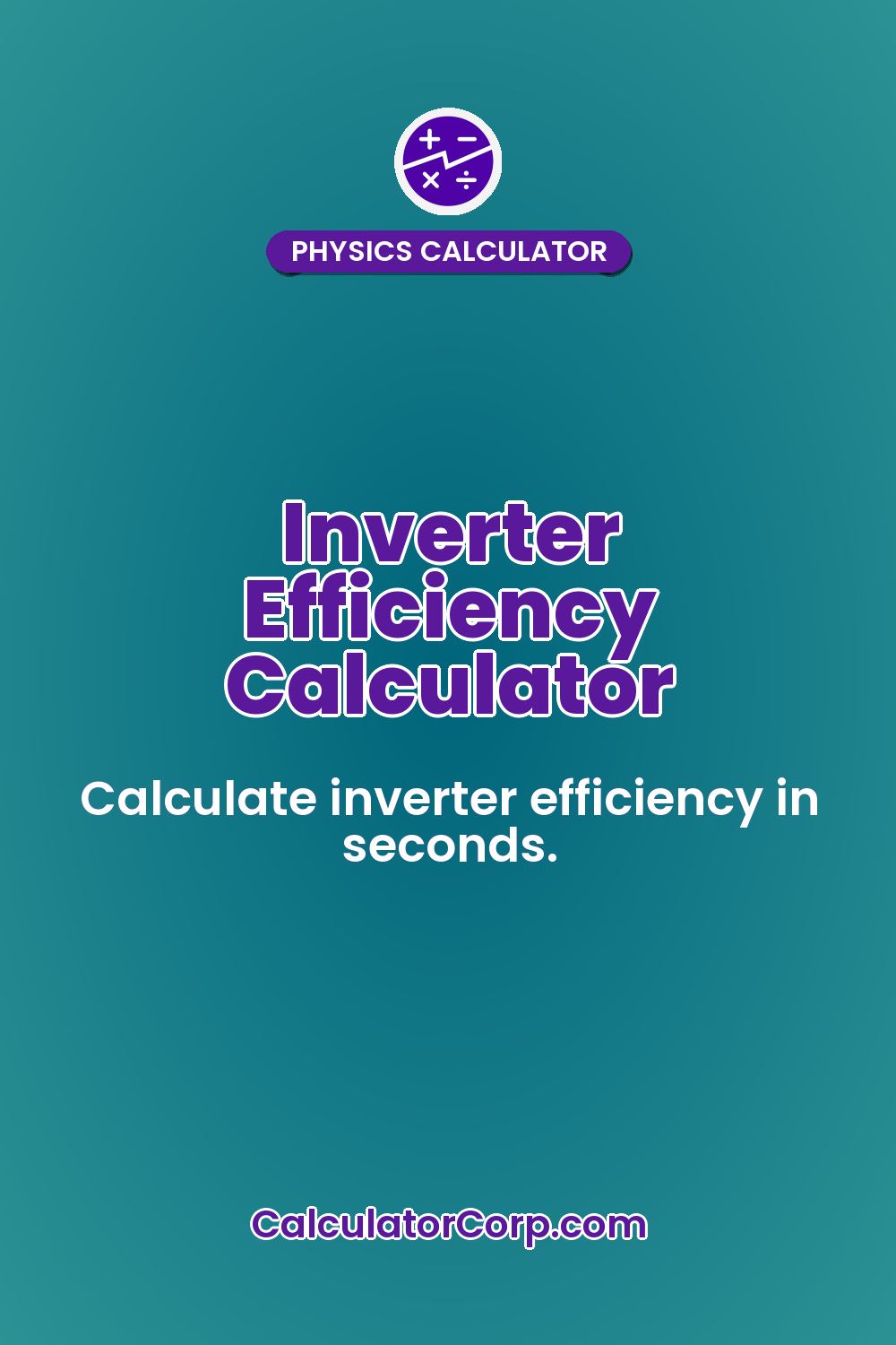 Inverter Efficiency Calculator