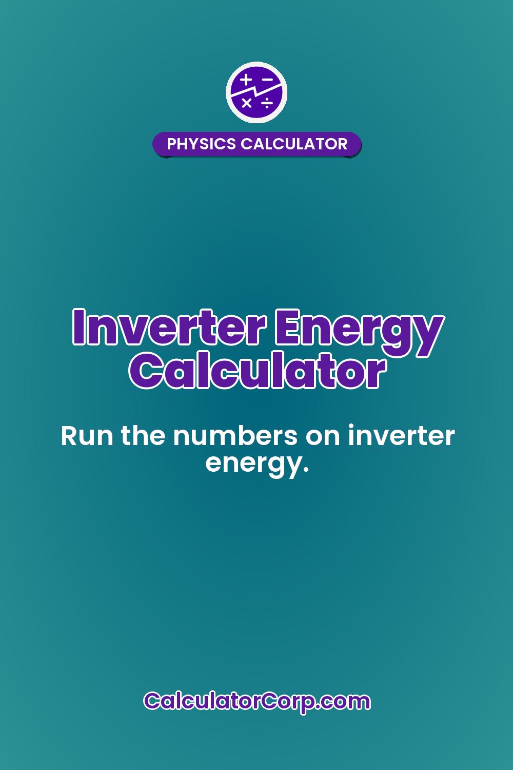 Inverter Energy Calculator