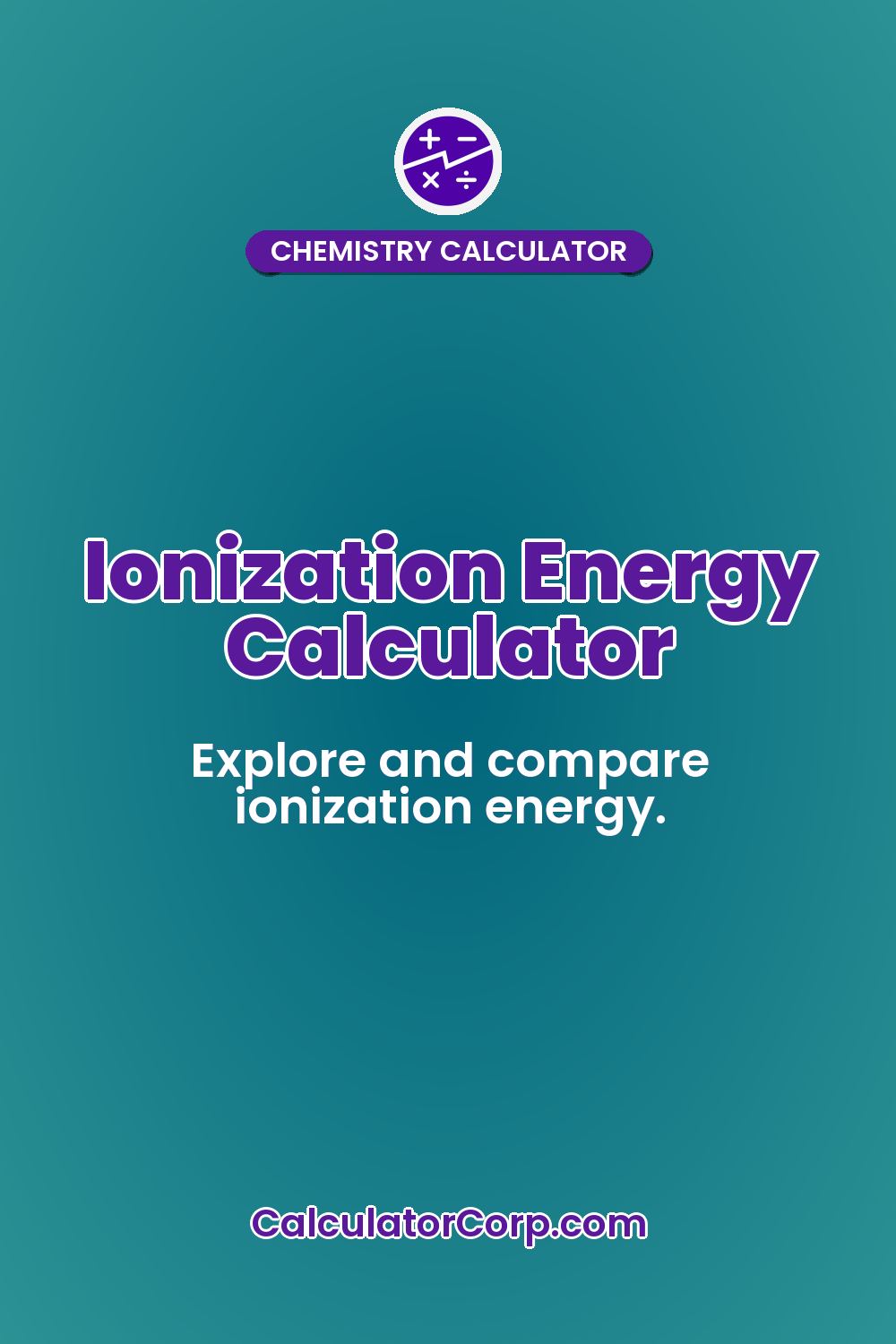 Ionization Energy Calculator